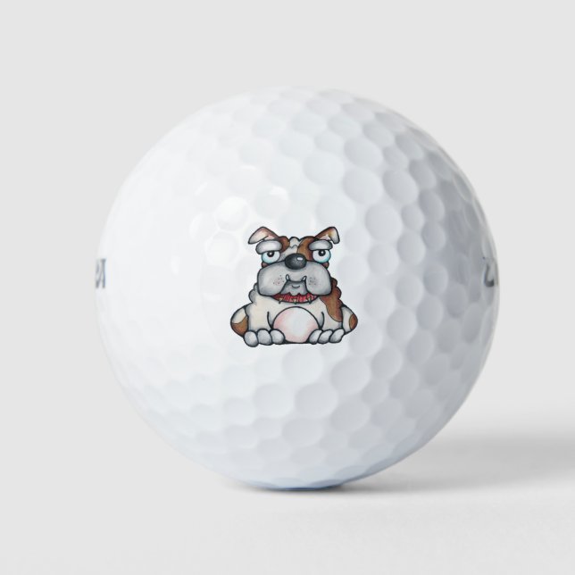 Pelotas De Golf Bulldog (Anverso)