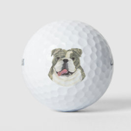 Pelotas De Golf Bulldog Brindle English