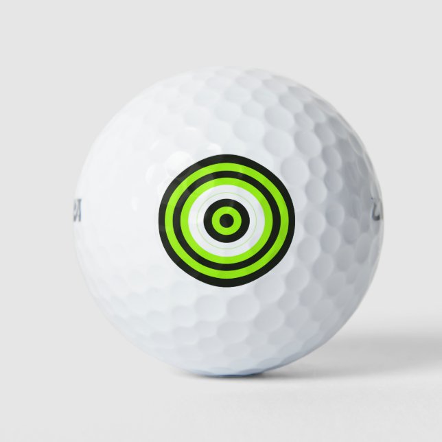 Pelotas De Golf Bullseye (Anverso)