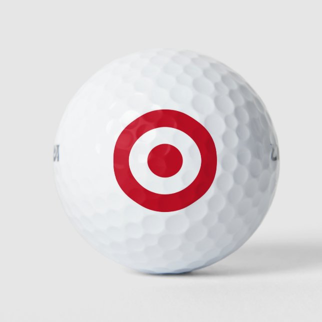 Pelotas De Golf Bullseye (Anverso)