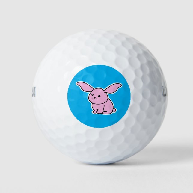 Pelotas De Golf Bunny (Anverso)