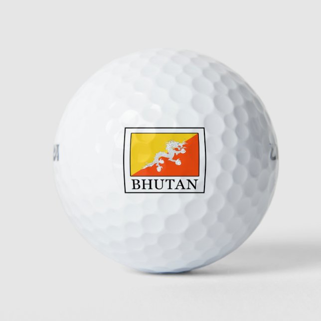 Pelotas De Golf Bután (Anverso)