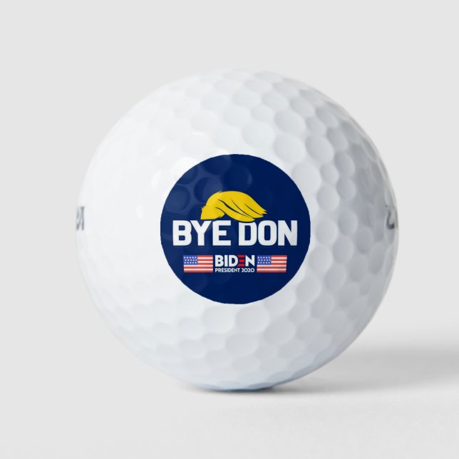 Pelotas De Golf Bye Don BIDEN 2020 Presidente HARRIS (Anverso)