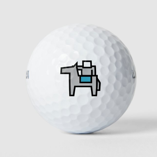 Pelotas De Golf Caballo 2 (Anverso)