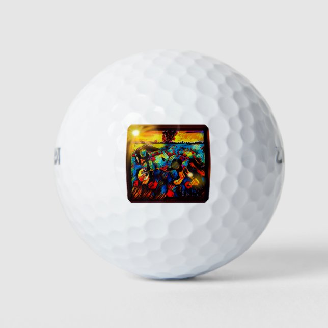 Pelotas De Golf Caballo Freshtastic 01-01 (Anverso)