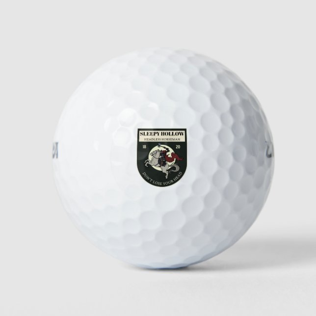 Pelotas De Golf Caballo sin cabeza (Anverso)