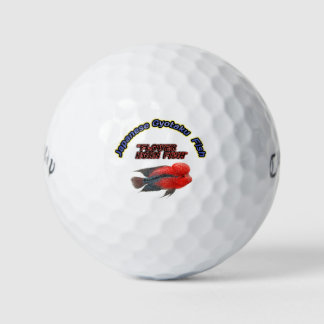 Pelotas De Golf Cabeza de flor de Gyotaku 🥎 de golf premium 🔥