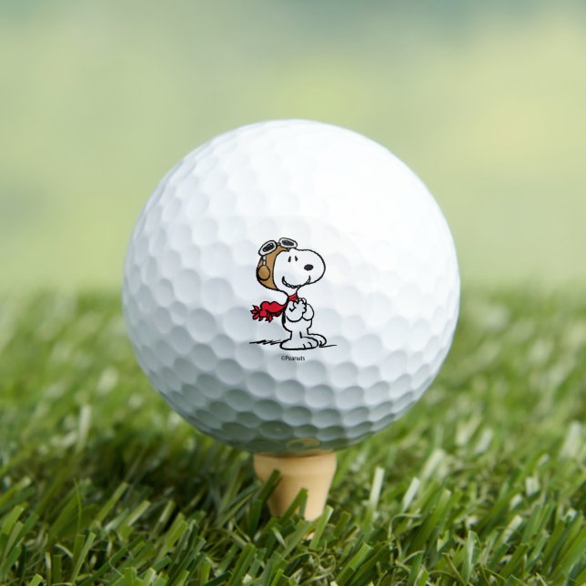 Pelotas De Golf Cacahuetes | Snoopy El Hielo Volador (Camiseta in situ)