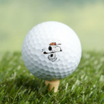 Pelotas De Golf Cacahuetes | Snoopy Golf<br><div class="desc">Snoopy,  el querido beagle de la tira cómica Peanuts,  aparece en este diseño balanceando un club de golf.</div>
