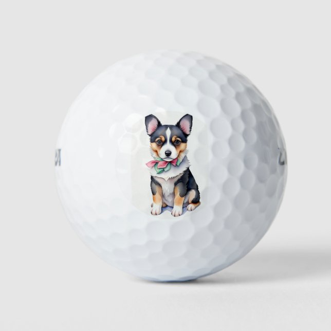 Pelotas De Golf Cachorro (Anverso)