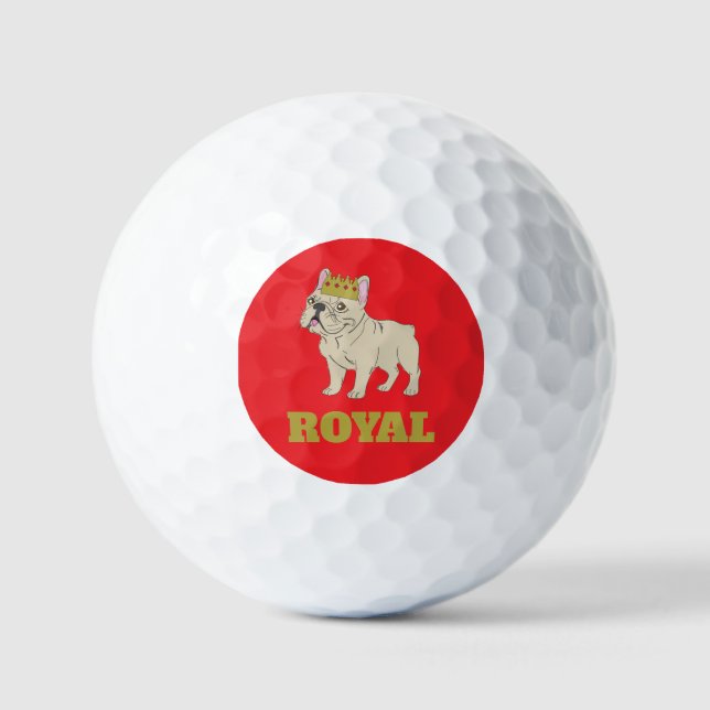 Pelotas De Golf Cachorro Real (Anverso)