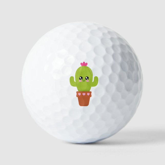 Pelotas De Golf Cactus (Anverso)