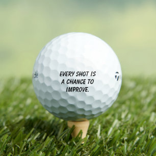 Pelotas De Golf "Cada Disparo Es Una Oportunidad De Mejorar' Mente