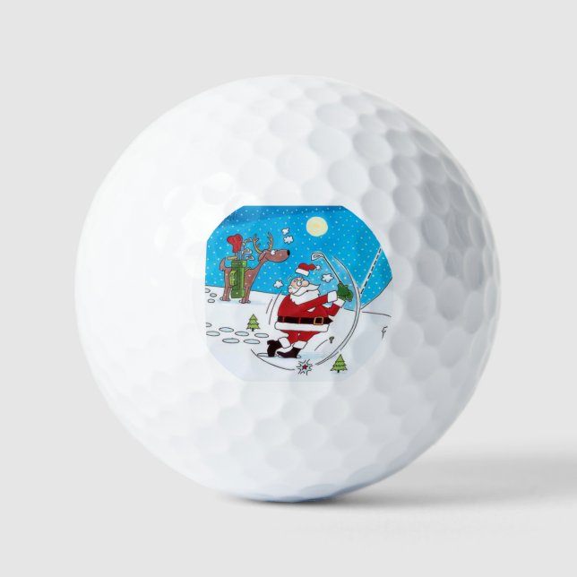 PELOTAS DE GOLF **CADDÍA DE GOLF DE SANTA O REINDEPENDIENTE** (Anverso)