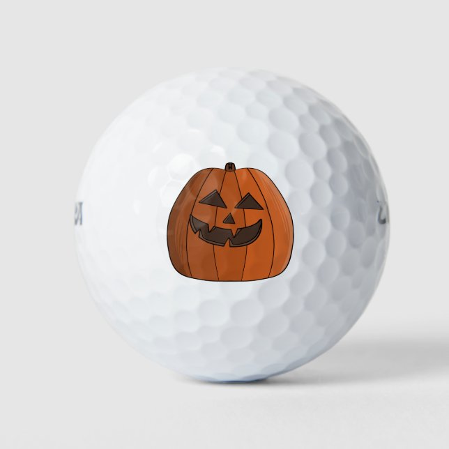 Pelotas De Golf Calabaza Cool (Anverso)
