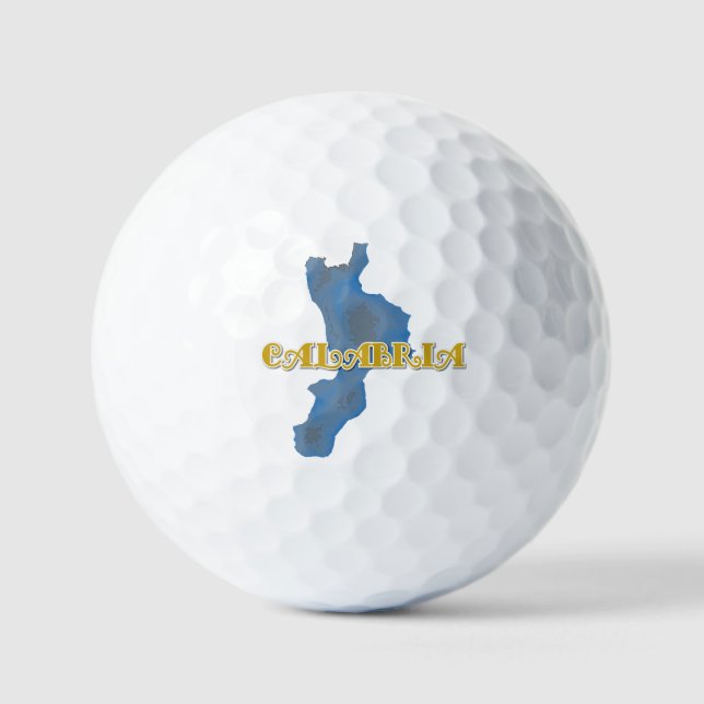 Pelotas De Golf Calabria (Anverso)