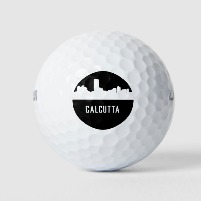 Pelotas De Golf Calcutta (Anverso)