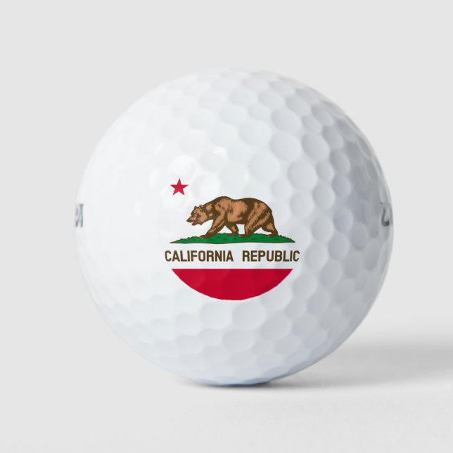 Pelotas De Golf California (Anverso)