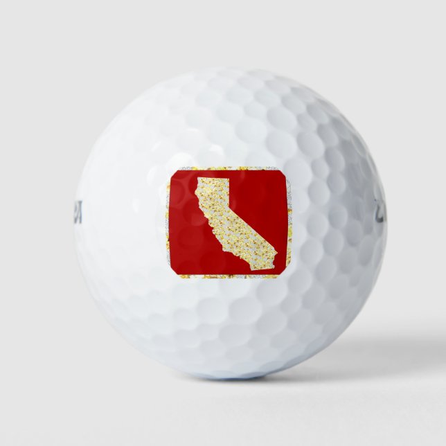 PELOTAS DE GOLF CALIFORNIA (Anverso)