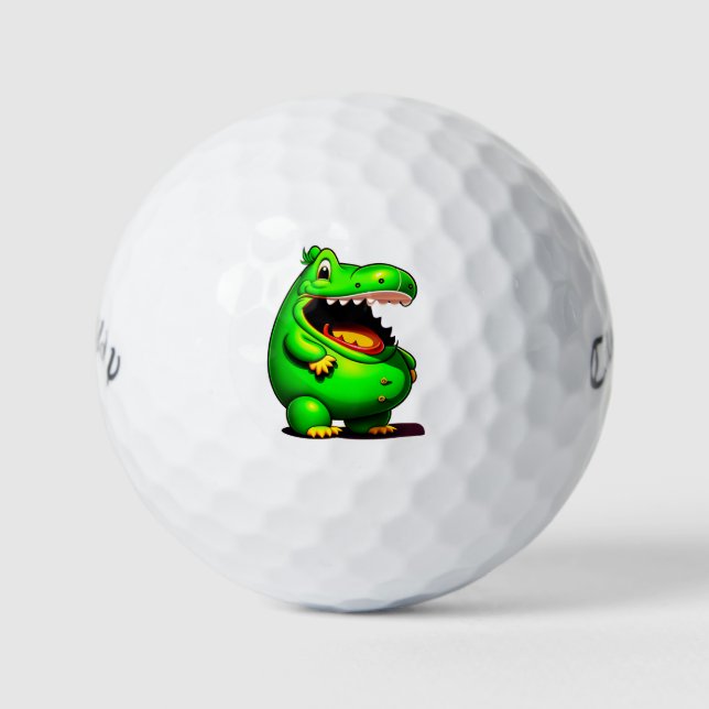 Pelotas De Golf Call de golf Happy Alligaway Warbird (Anverso)