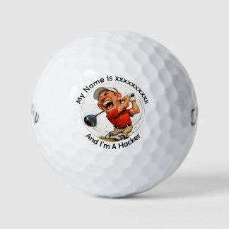 Pelotas de Golf Callaway Hacker de Golf Personaliz