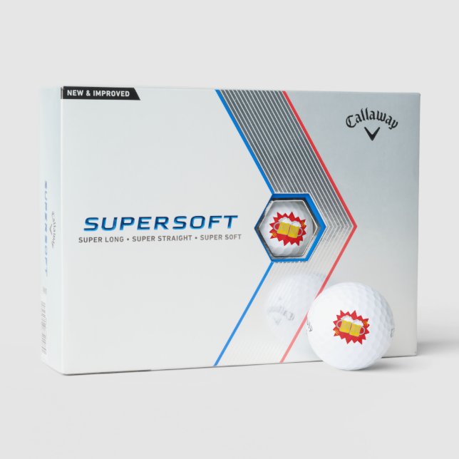 Pelotas De Golf Callaway Supersoft 12 pack 19th Hole (Embalaje)