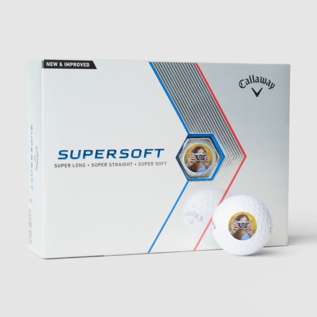 Pelotas De Golf Callaway Supersoft Golf Balls - Personalized 2026 (Embalaje)