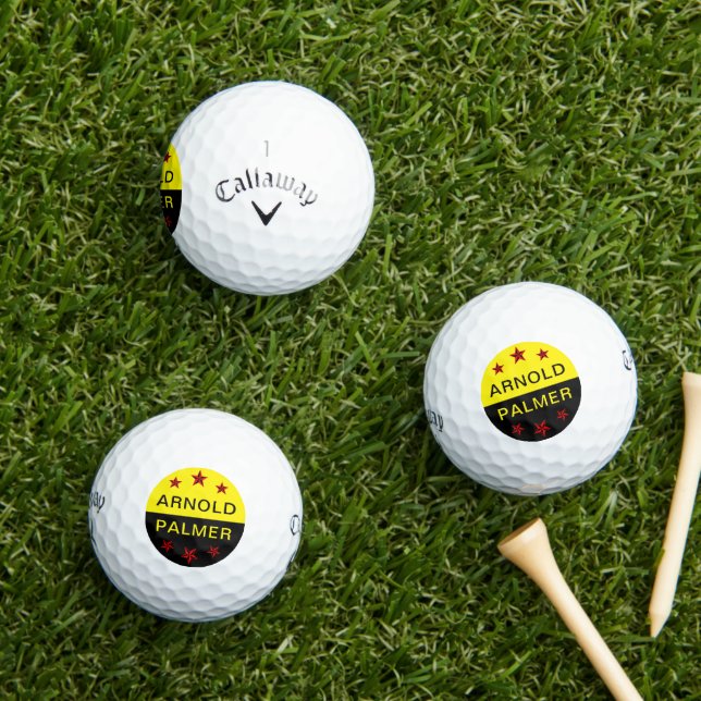 Pelotas De Golf Callaway Supersoft Golf Balls with Custom Name (Césped in situ)