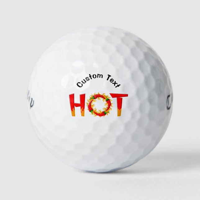 PELOTAS DE GOLF CALOR (Anverso)