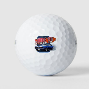 Pelotas De Golf Camaro del humo de los neumáticos