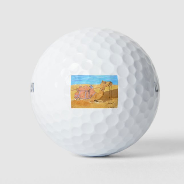 Pelotas De Golf Camello árabe (Anverso)