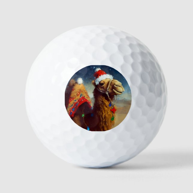Pelotas De Golf Camello de navidades (3) (Anverso)