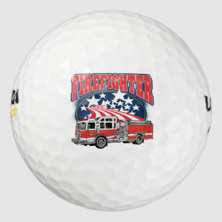 Pelotas De Golf Camión de bomberos