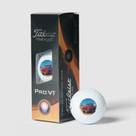 Pelotas De Golf Camioneta clásica americana
