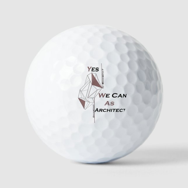 Pelotas De Golf Camiseta (Anverso)