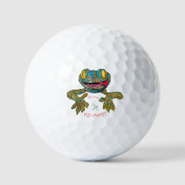 Pelotas De Golf Camiseta con lagarto personalizado