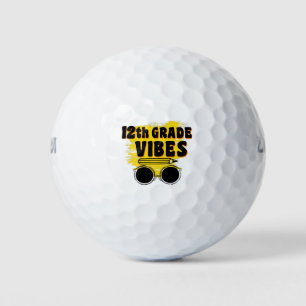 Pelotas De Golf Camiseta de Vibraciones de 12º Grado De vuelta al 