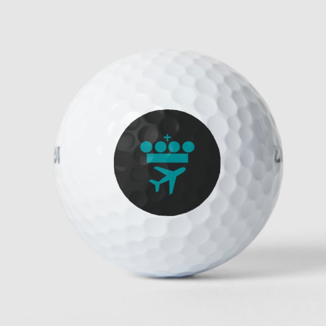 Pelotas De Golf Camiseta esencial de mercancías de KLM Airlines (Anverso)