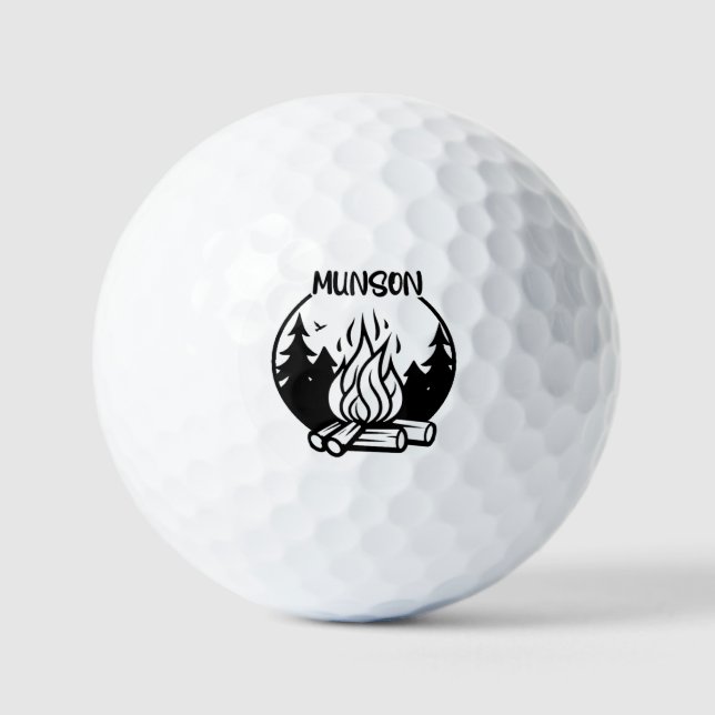Pelotas De Golf Campamento Munson (Anverso)
