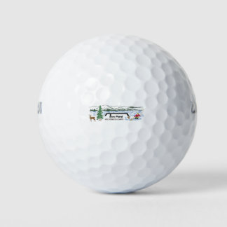 Pelotas De Golf Campamentos para la Naturaleza de Tim Pond