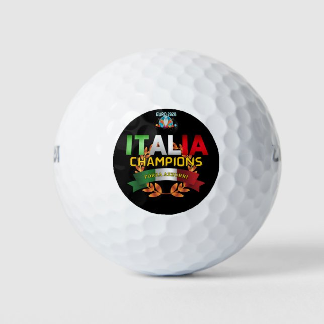 Pelotas De Golf Campeones de Italia (Anverso)