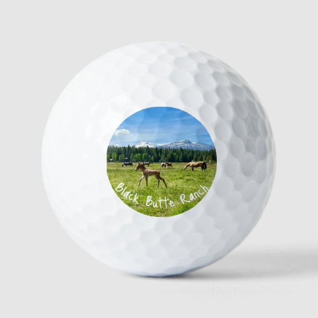 Pelotas De Golf Campo de golf de Black Butte Ranch (Anverso)