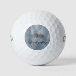Pelotas De Golf Campo de golf de playa