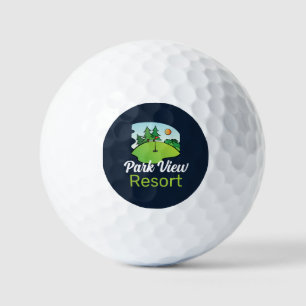 Pelotas De Golf Campo de golf Sunny, Campo de minigolf