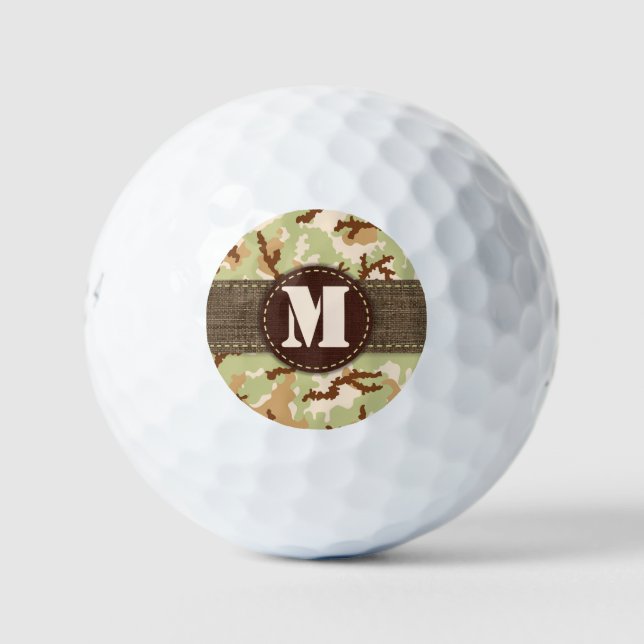 Pelotas De Golf Camuflaje del desierto (Anverso)