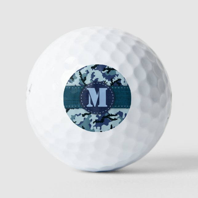 Pelotas De Golf Camuflaje naval (Anverso)