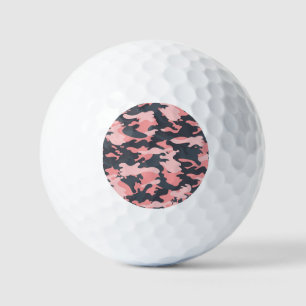 Pelotas De Golf Camuflaje rosado: patrón de cosecha clásico
