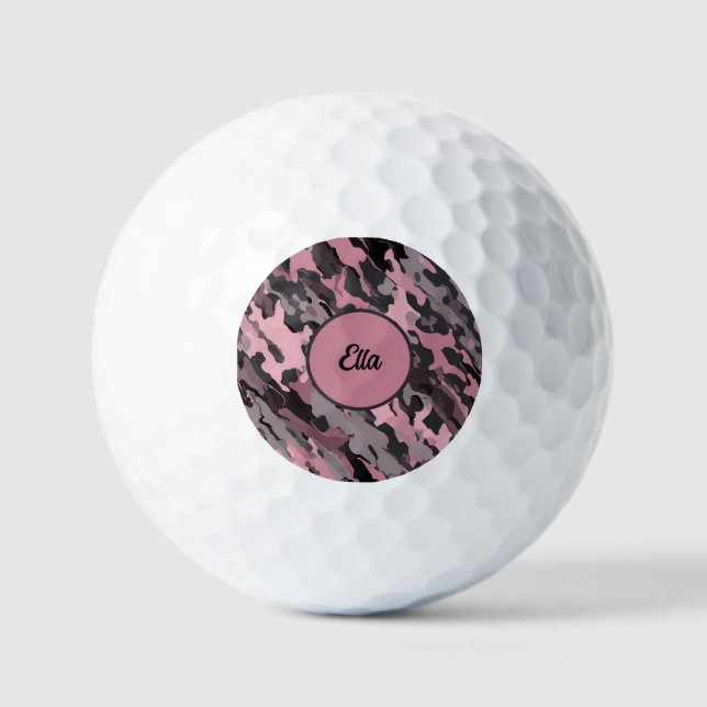 Pelotas De Golf Camuflaje urbano elegante (Anverso)