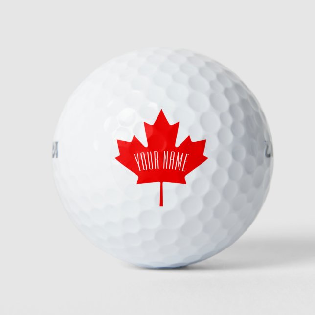 Pelotas De Golf canadá (Anverso)