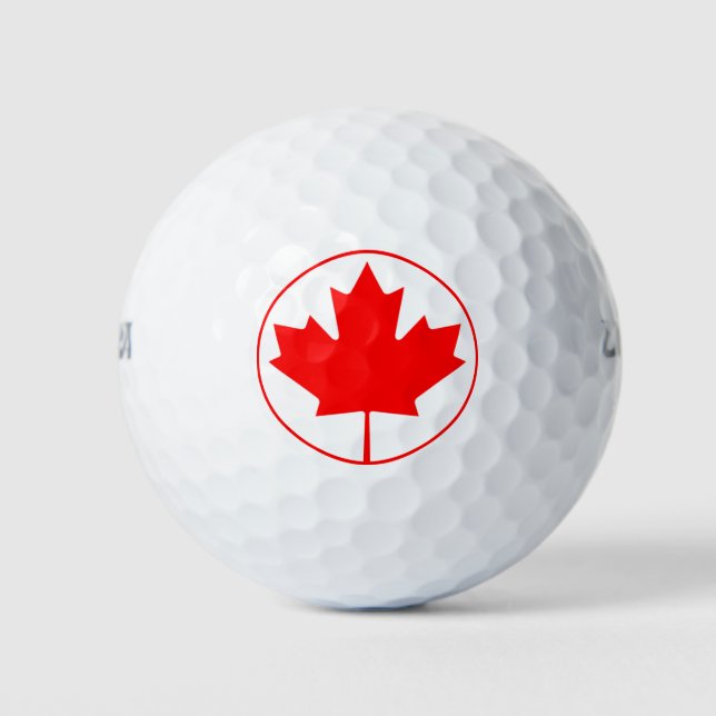 Pelotas De Golf canadá (Anverso)